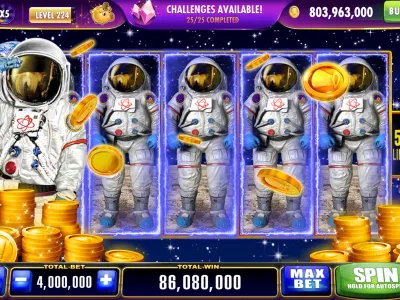Interface de Jogos de Cassino screenshot